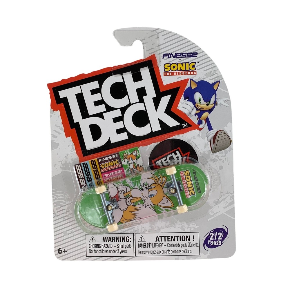 Tech Deck Sonic The Hedgehog Simpsons TMNT Fingerboards Lot 4 Santa Cruz Finesse - Picture 3 of 6